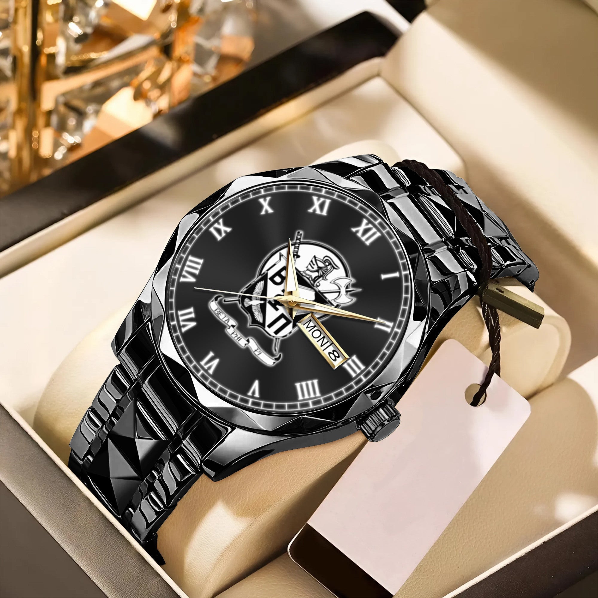 Greeklife Accessories - Beta Phi Pi Fraternity Alloy Luxury Quartz Watch A31