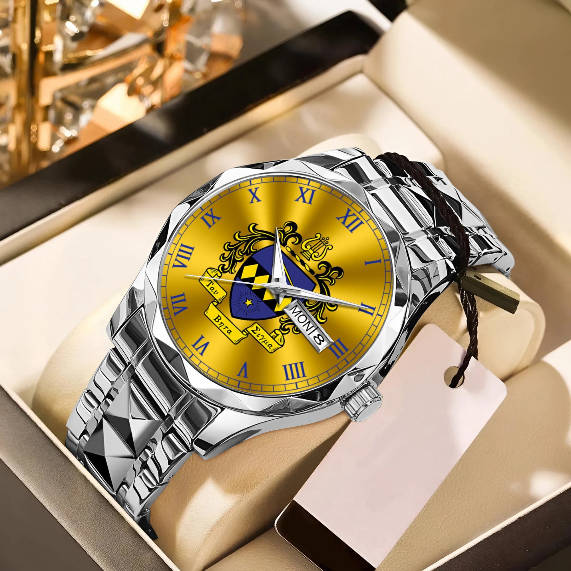 Greeklife Accessories - Tau Beta Sigma Band Sorority Alloy Luxury Quartz Watch A31