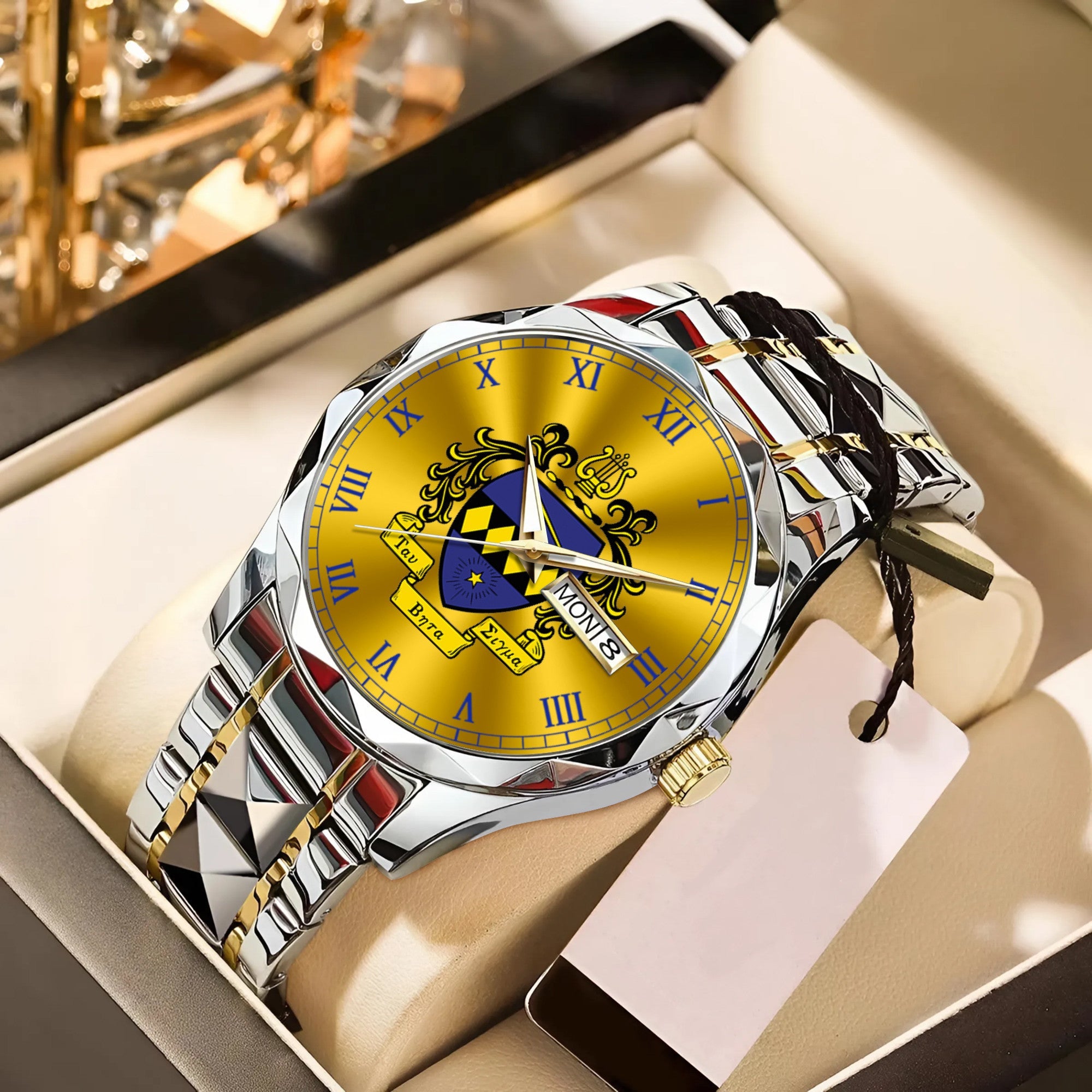 Greeklife Accessories - Tau Beta Sigma Band Sorority Alloy Luxury Quartz Watch A31