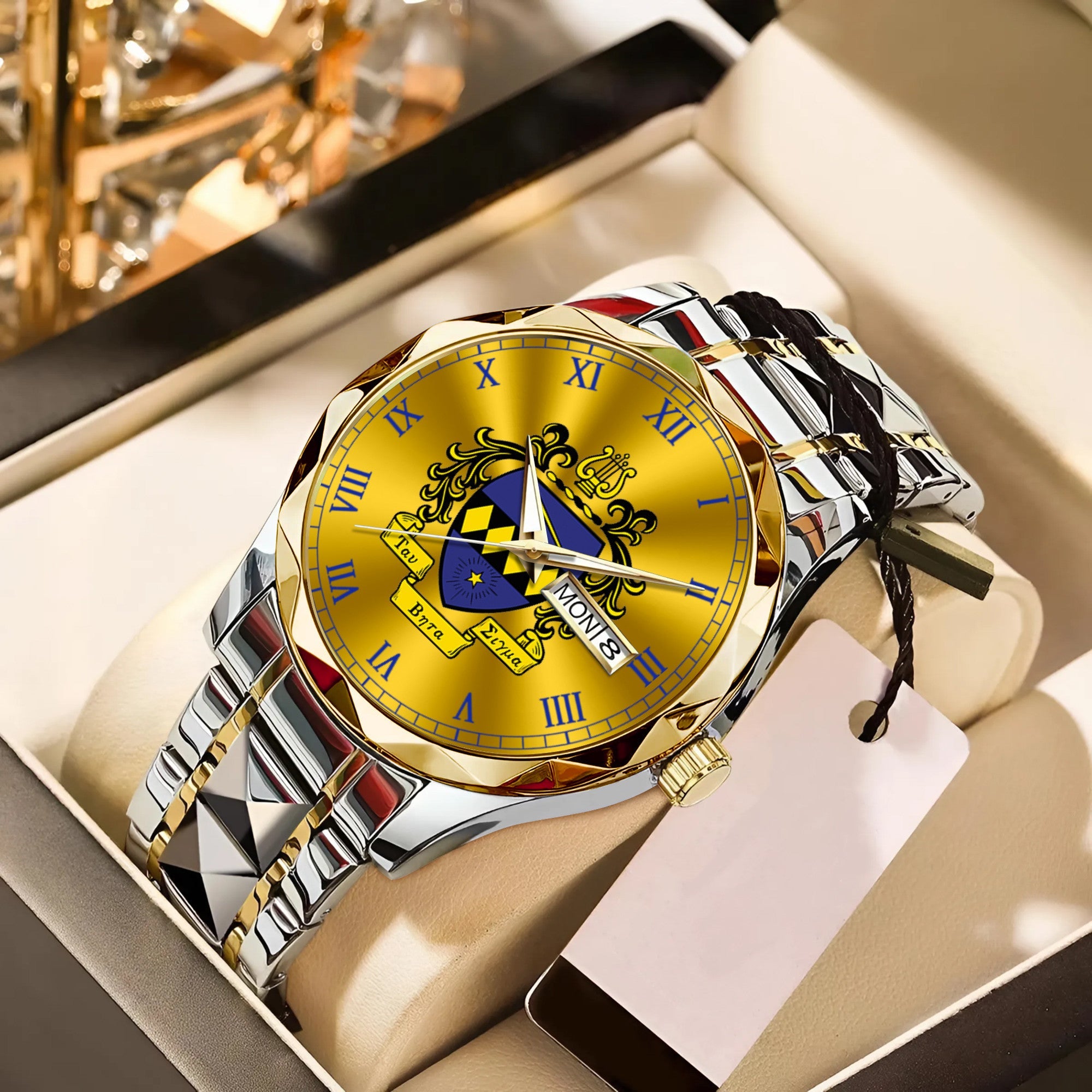 Greeklife Accessories - Tau Beta Sigma Band Sorority Alloy Luxury Quartz Watch A31