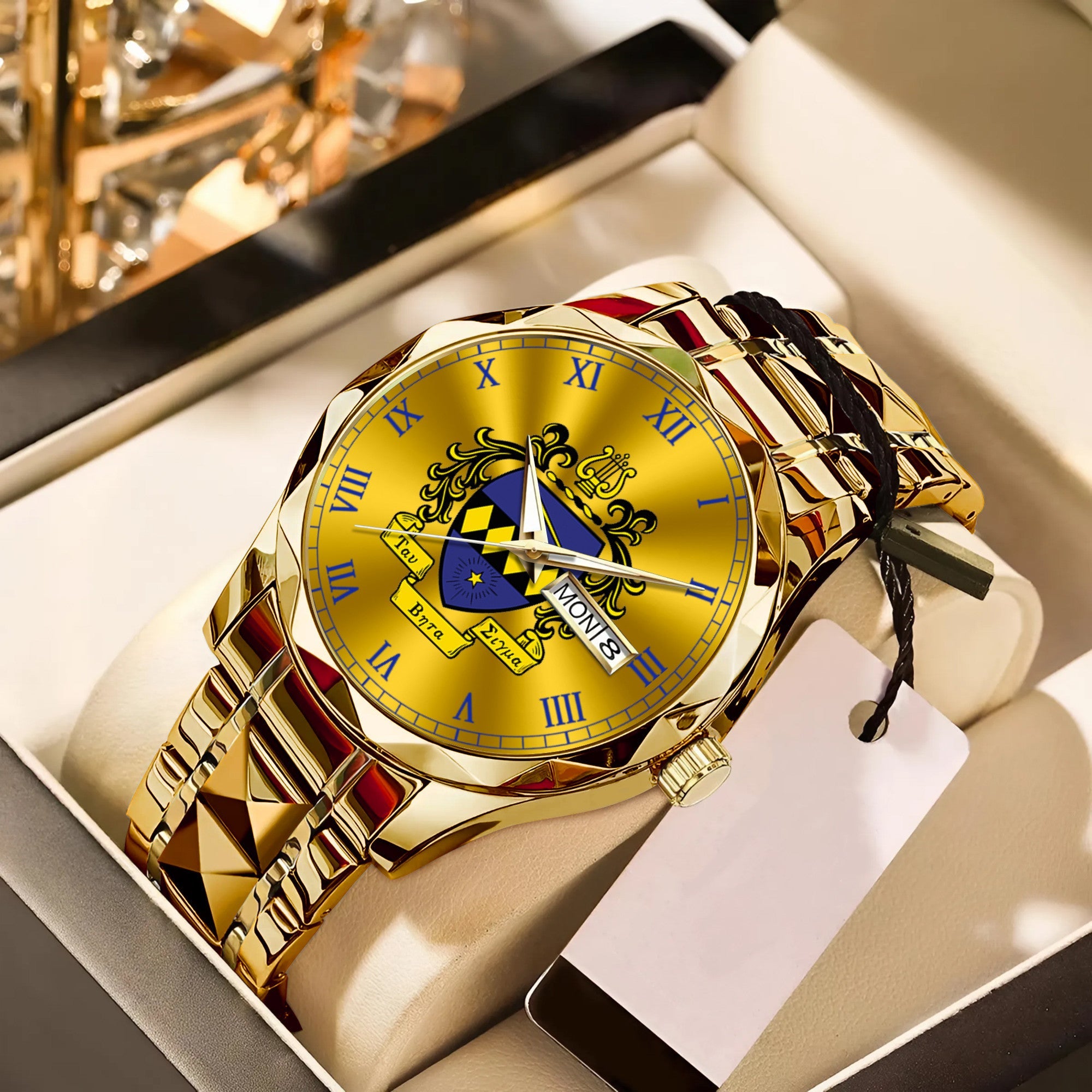 Greeklife Accessories - Tau Beta Sigma Band Sorority Alloy Luxury Quartz Watch A31