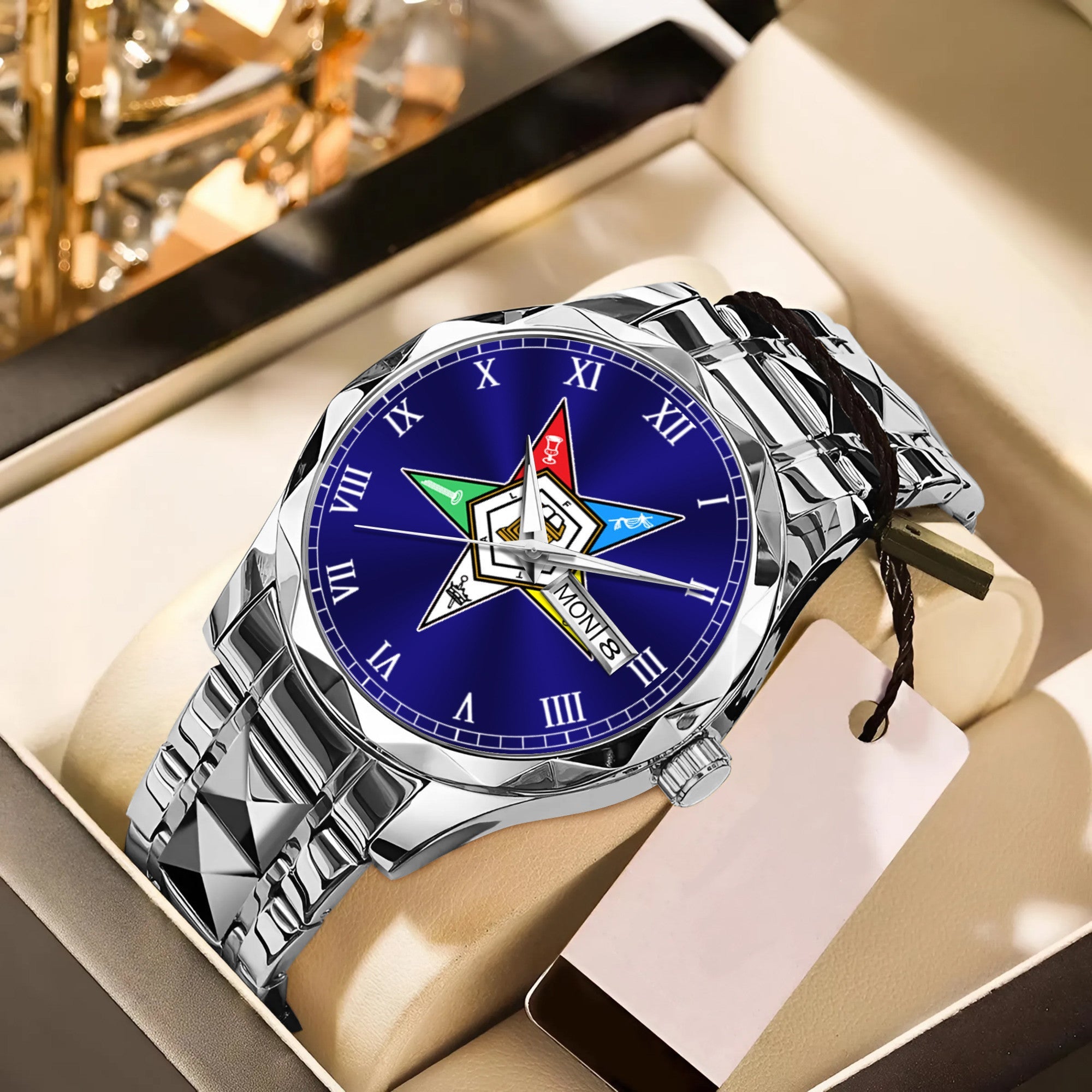 Greeklife Accessories - Order of the Eastern Star Alloy Luxury Quartz Watch A31