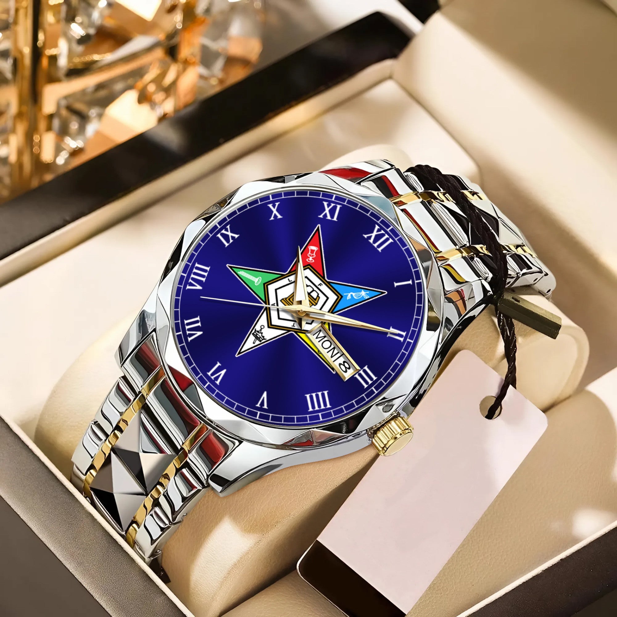 Greeklife Accessories - Order of the Eastern Star Alloy Luxury Quartz Watch A31