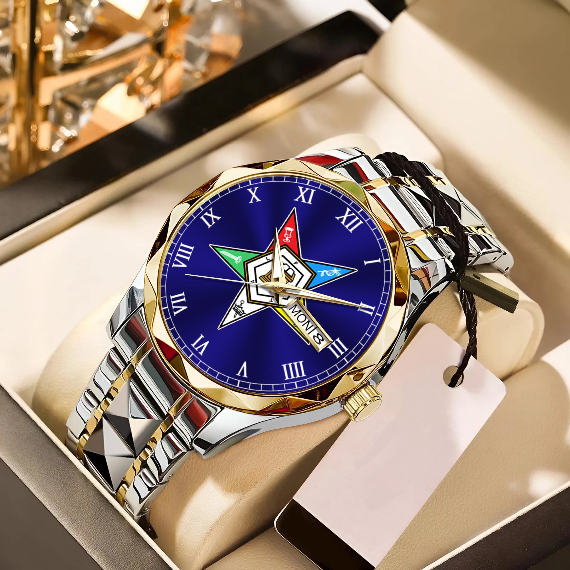 Greeklife Accessories - Order of the Eastern Star Alloy Luxury Quartz Watch A31