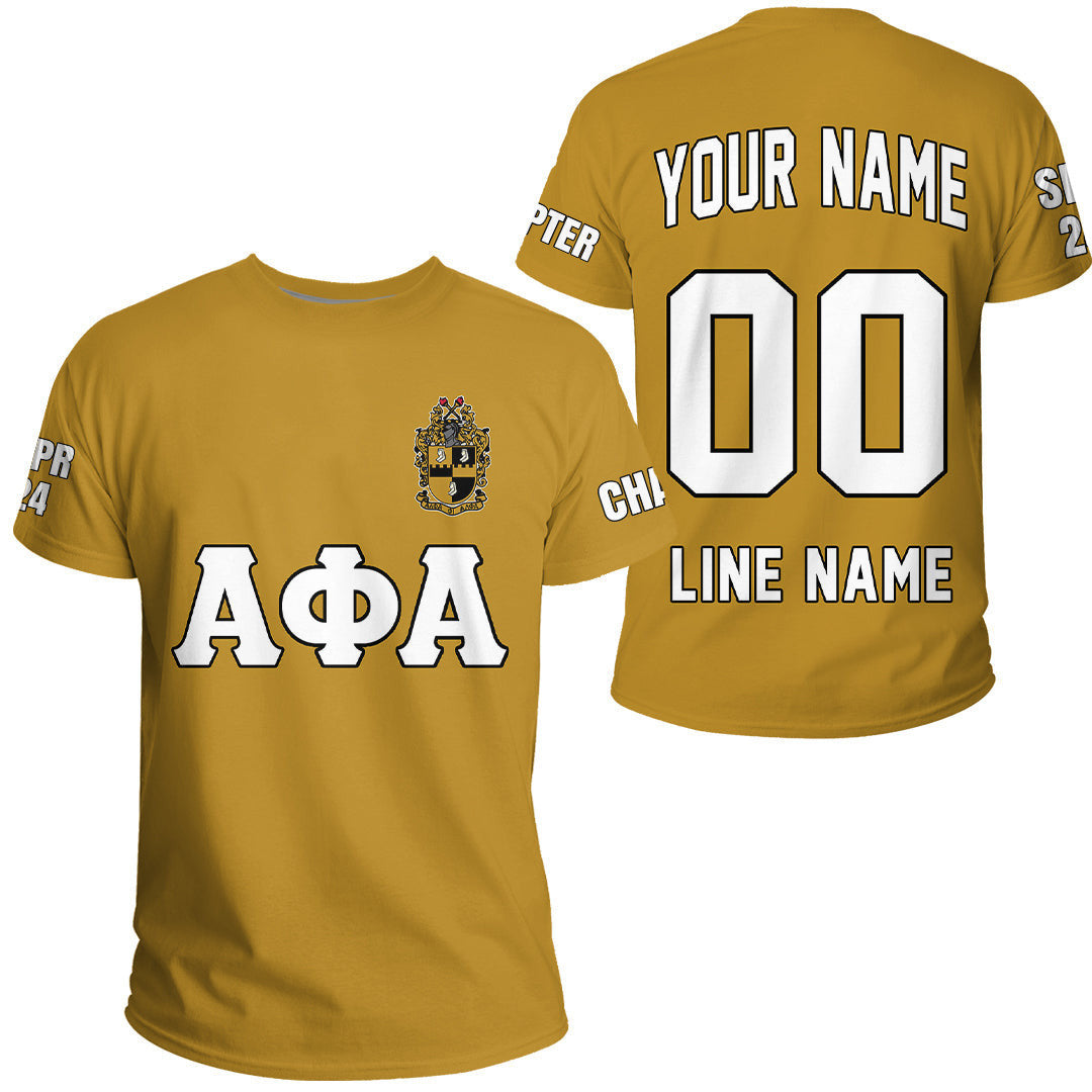 (Personalized) Alphas 1906 Brotherhood Legacy T-shirt