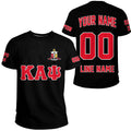 Getteestore T-shirt - (Custom) KAP Nupe Fraternity (Black) Letters A31