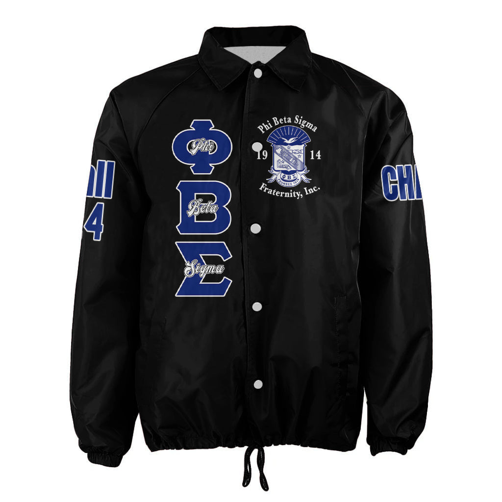 (Personalized) Sigmas 1914 Bleed Blue Crossing Line Jacket