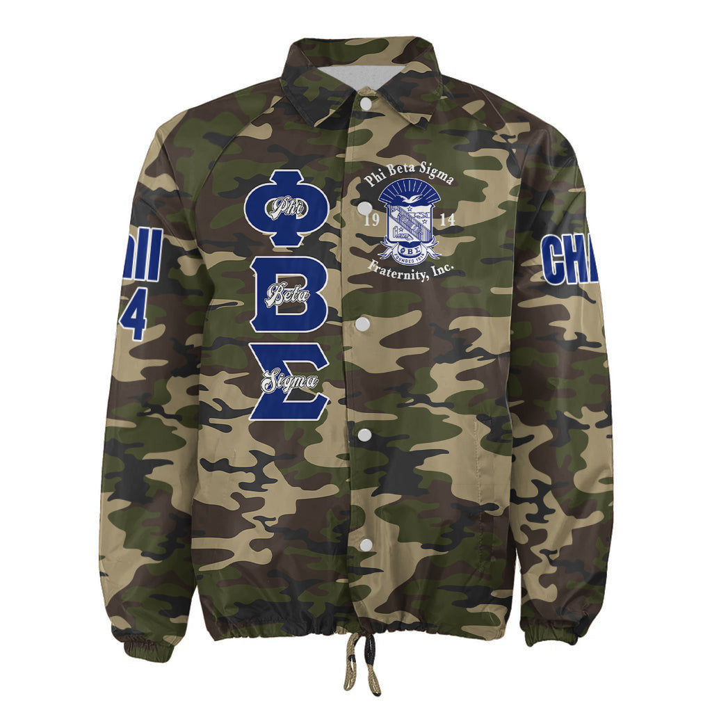 (Personalized) Sigmas 1914 Bleed Blue Crossing Line Jacket