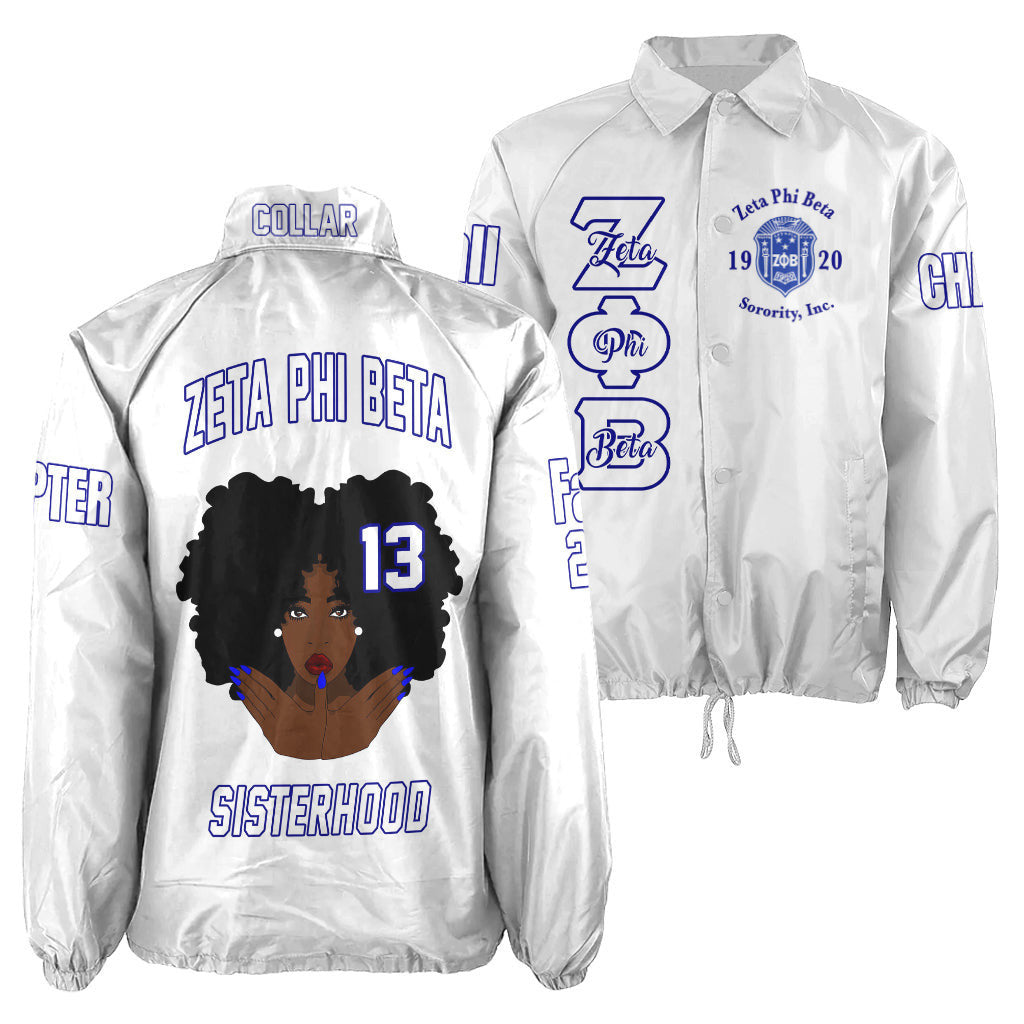 (Personalized) ZPhiB 1920 Finer Crossing Line Jacket