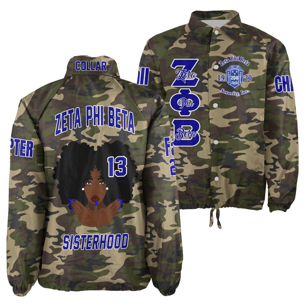 (Personalized) ZPhiB 1920 Finer Crossing Line Jacket