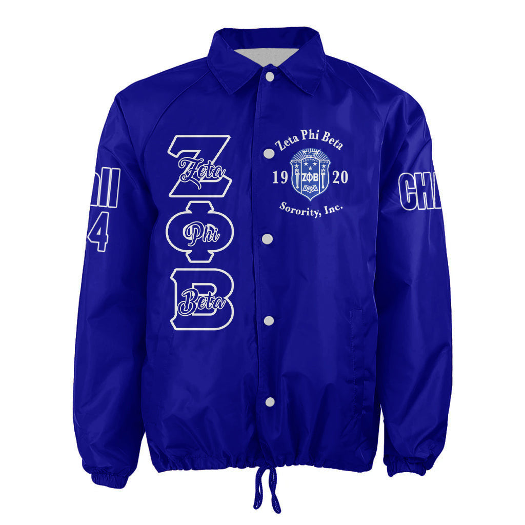 (Personalized) ZPhiB 1920 Finer Crossing Line Jacket