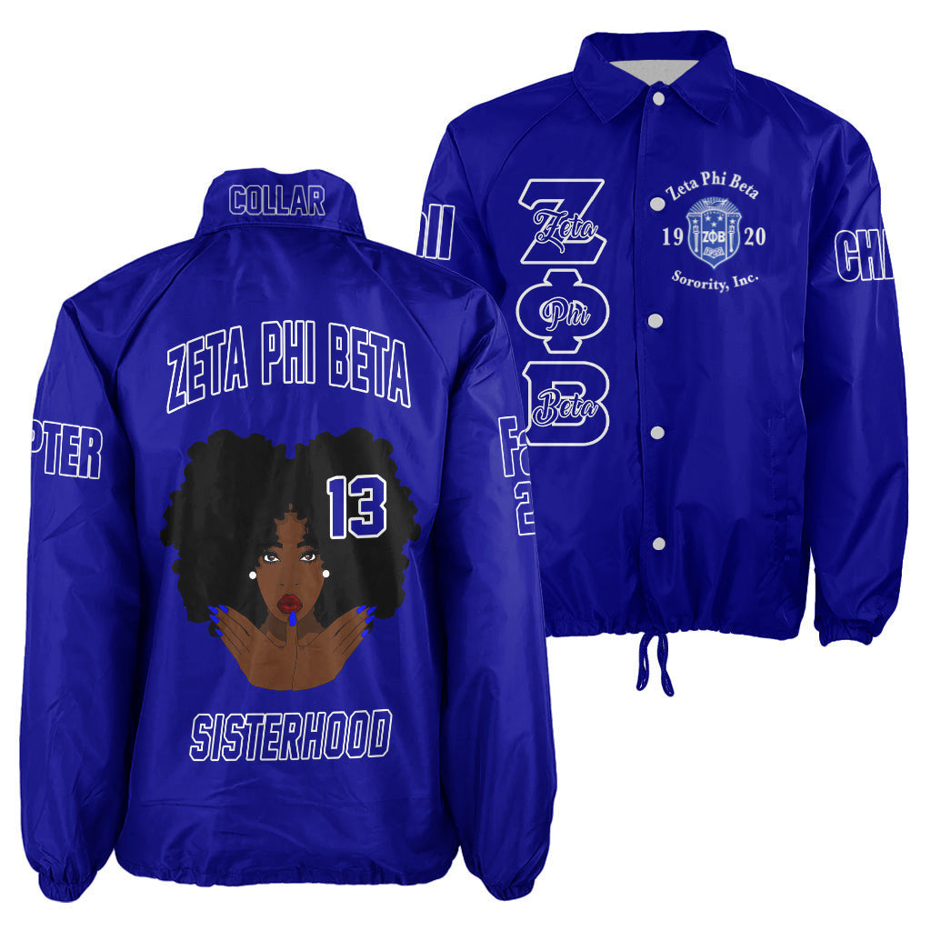 (Personalized) ZPhiB 1920 Finer Crossing Line Jacket