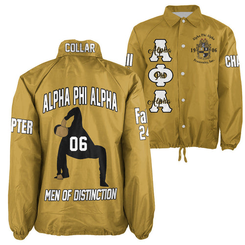 (Custom) Africazone Jacket - Alpha Phi Alpha Fraternity Ape Crossing Jacket A31