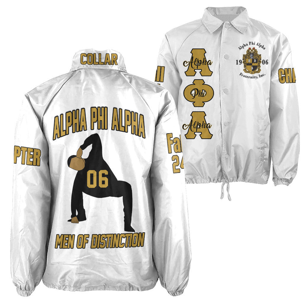 (Custom) Africazone Jacket - Alpha Phi Alpha Fraternity Ape Crossing Jacket A31