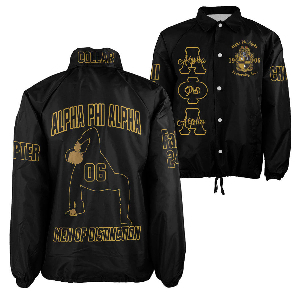(Custom) Africazone Jacket - Alpha Phi Alpha Fraternity Ape Crossing Jacket A31 | Africazone