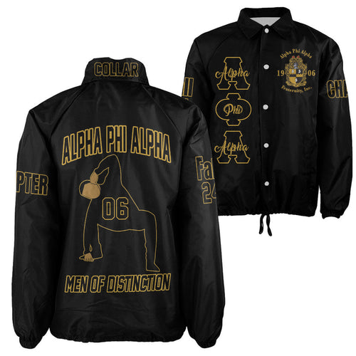 (Custom) Africazone Jacket - Alpha Phi Alpha Fraternity Ape Crossing Jacket A31 | Africazone