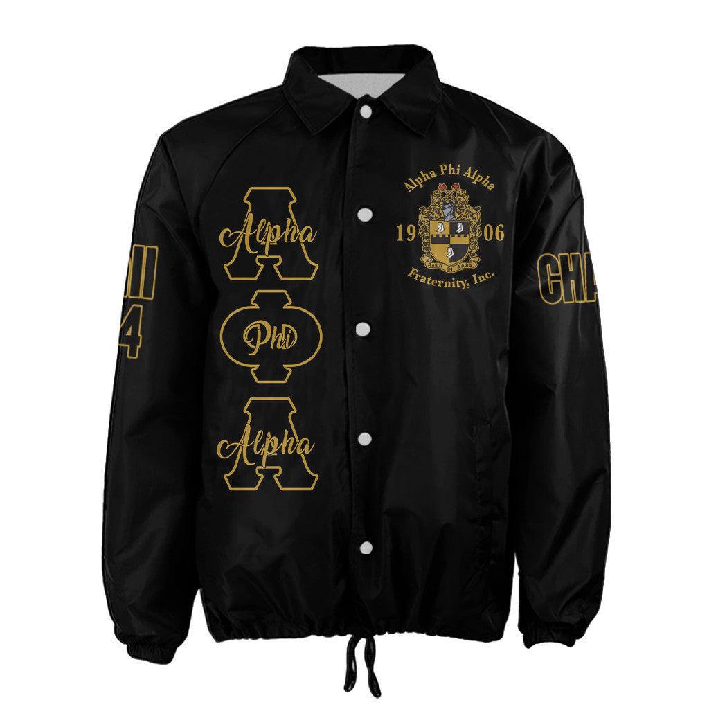 (Custom) Africazone Jacket - Alpha Phi Alpha Fraternity Crossing Jacket A31