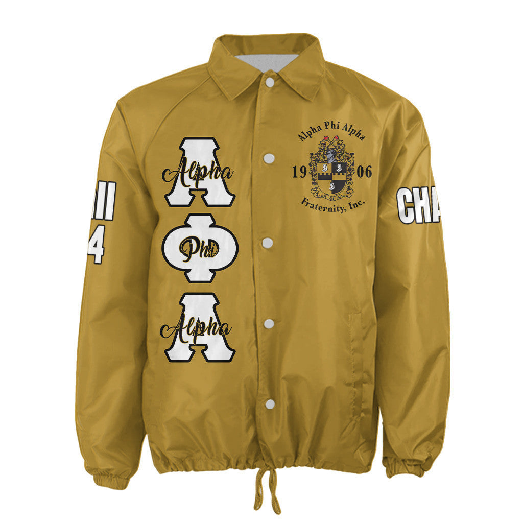(Custom) Africazone Jacket - Alpha Phi Alpha Fraternity Crossing Jacket A31