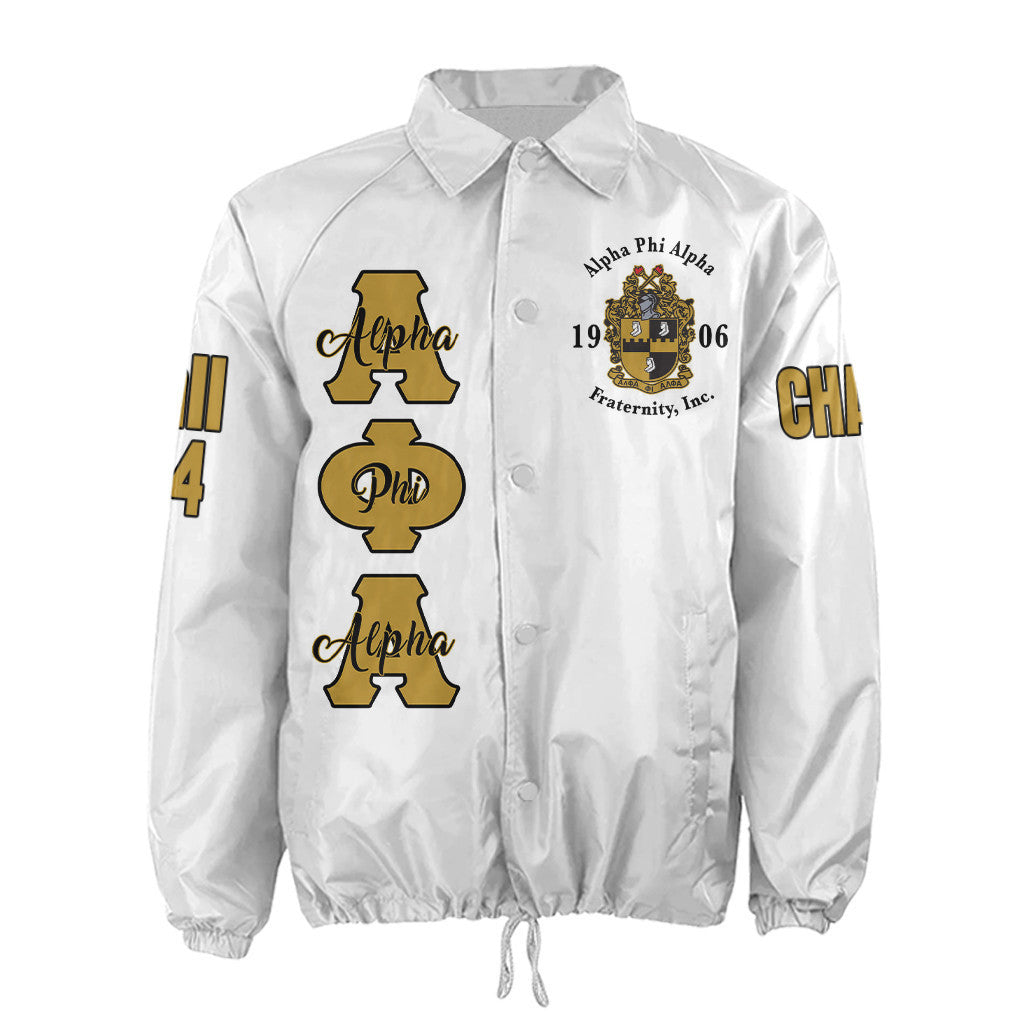 (Custom) Africazone Jacket - Alpha Phi Alpha Fraternity Crossing Jacket A31