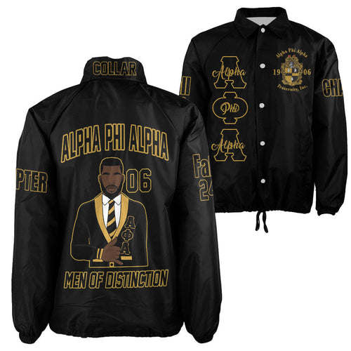 (Custom) Africazone Jacket - Alpha Phi Alpha Fraternity Crossing Jacket A31 | Africazone