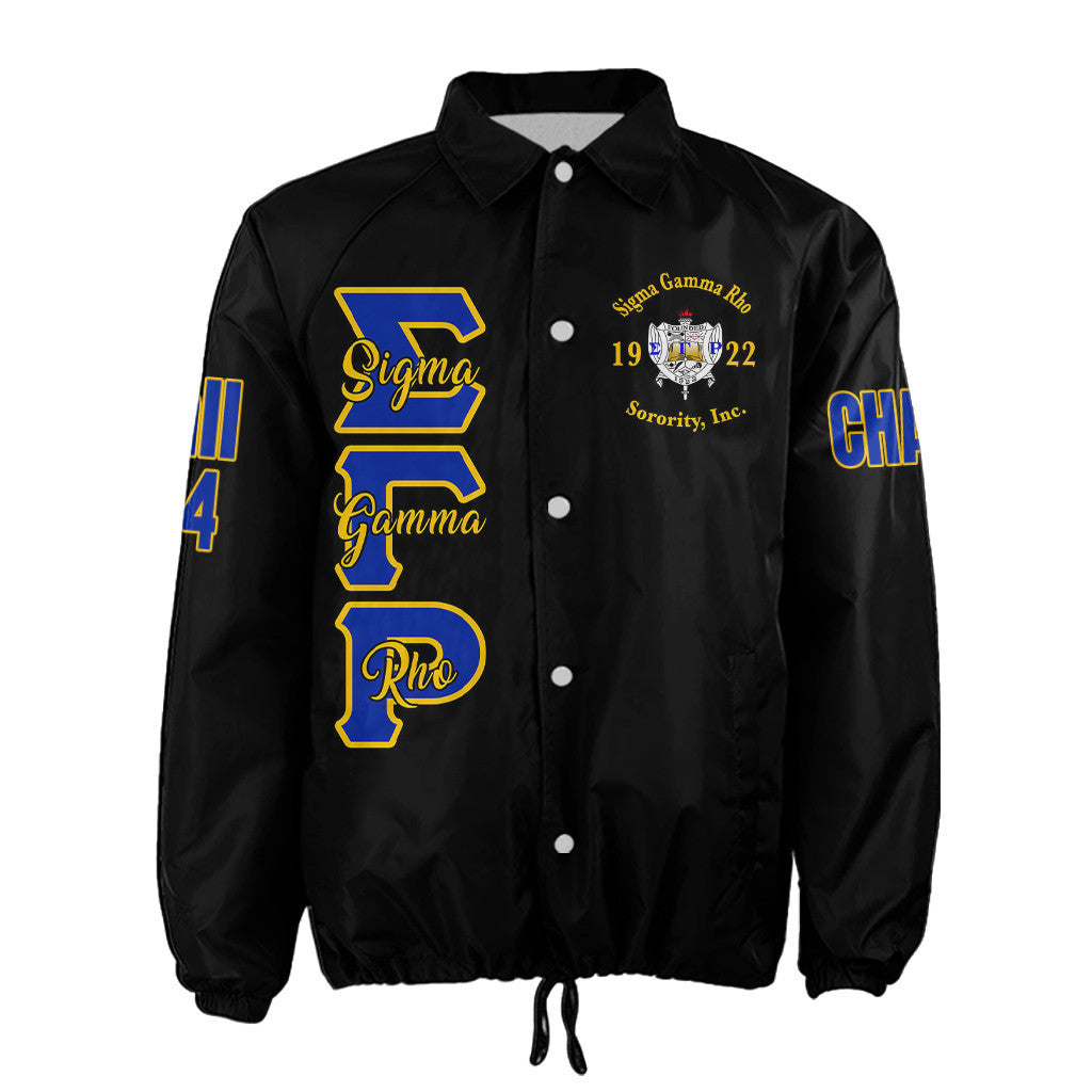 (Personalized) SGRhos 1922 Sigma Women Crossing Line Jacket