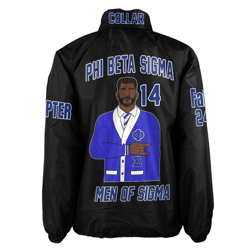 (Personalized) Men of Sigmas 1914 Crossing Line Jacket