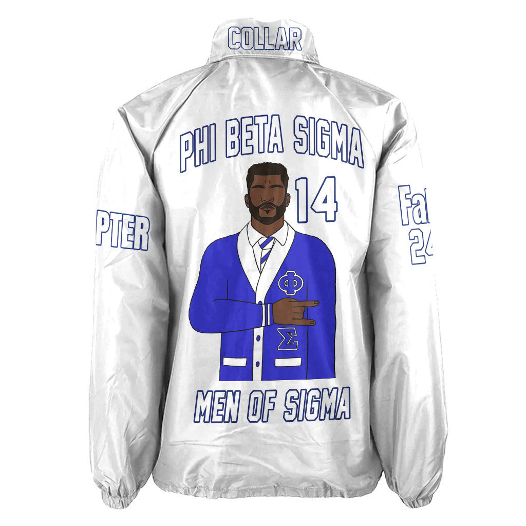 (Personalized) Men of Sigmas 1914 Crossing Line Jacket