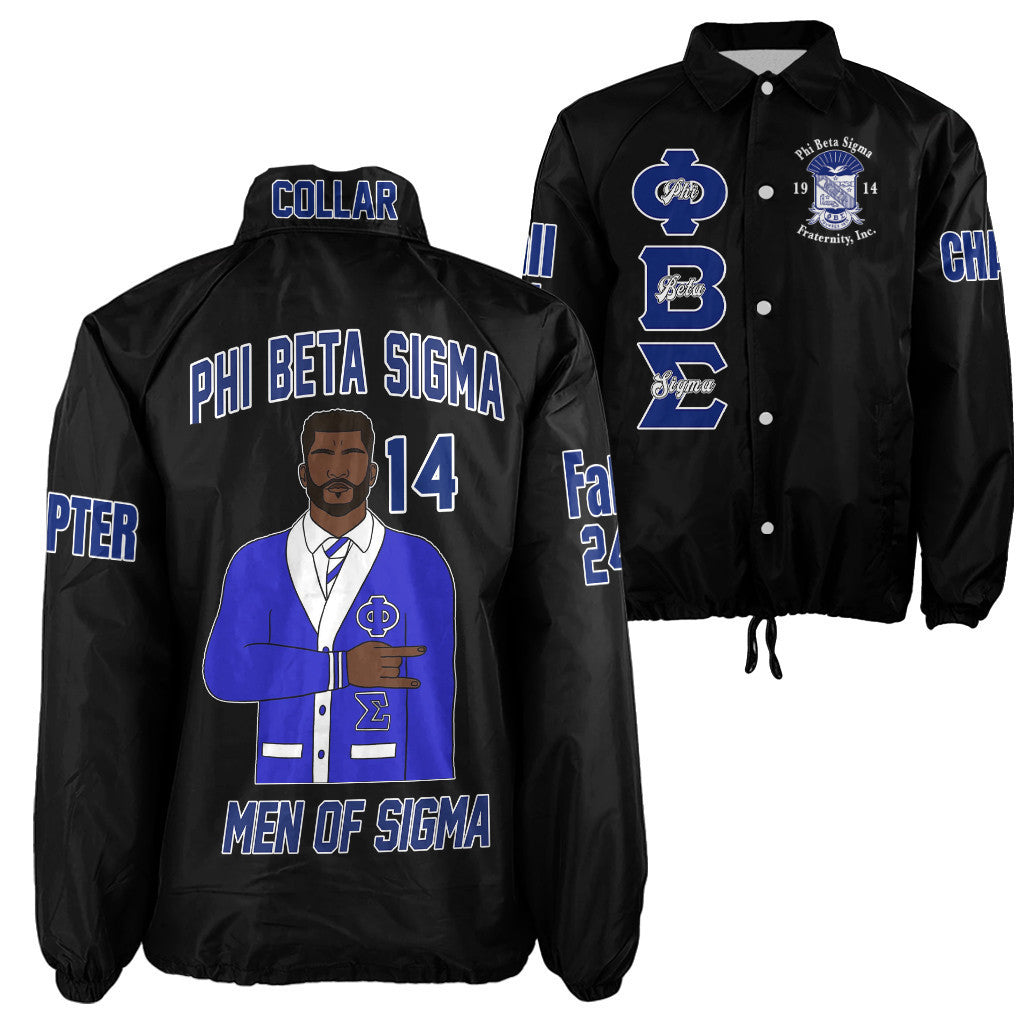 (Personalized) Men of Sigmas 1914 Crossing Line Jacket