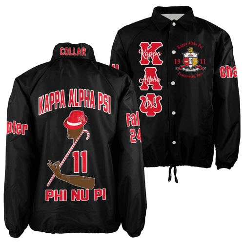 (Custom) Africazone Jacket - KAP Nupe Fraternity Handsign Crossing Jacket A31