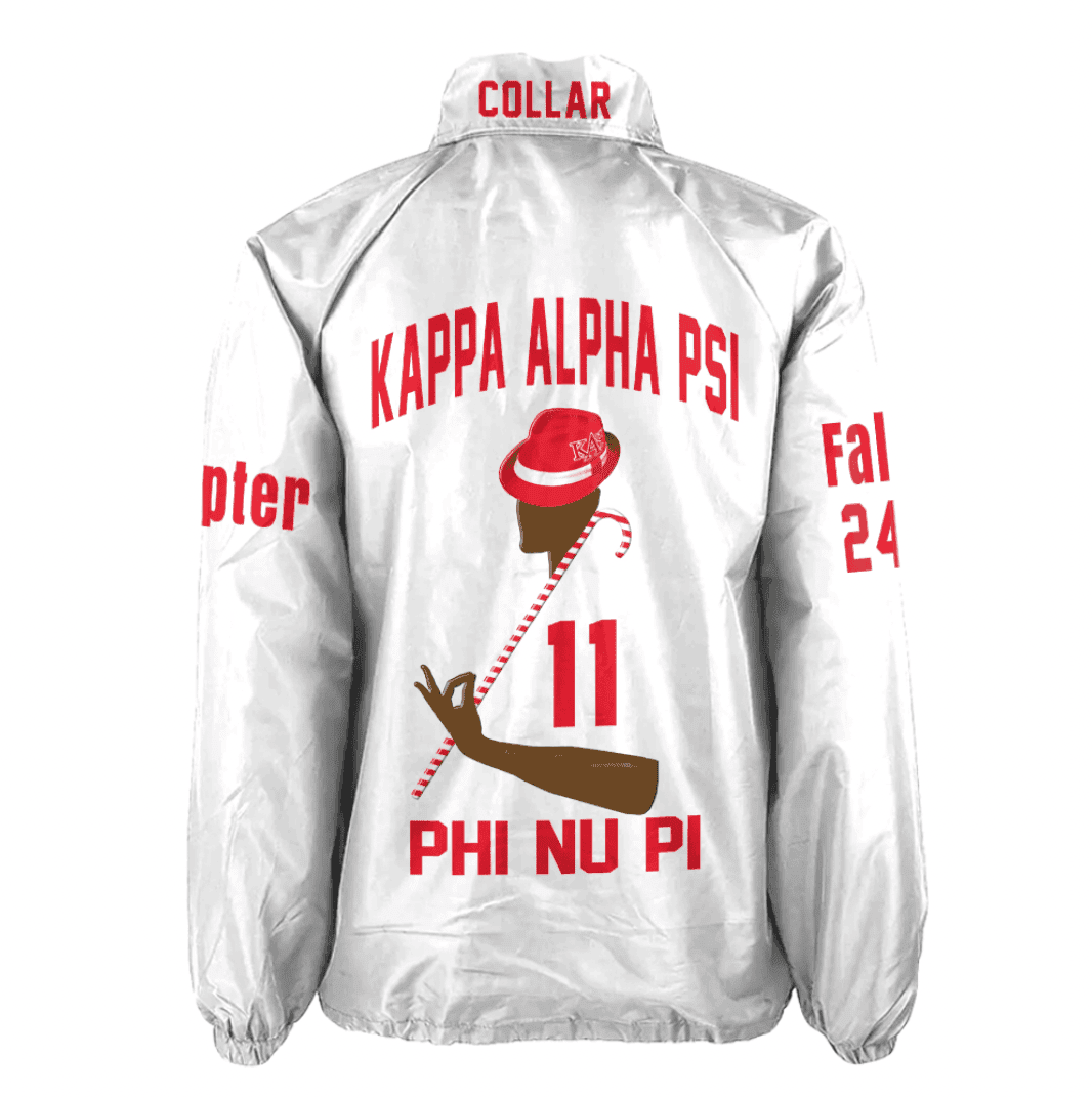 (Custom) Africazone Jacket - KAP Nupe Fraternity Handsign Crossing Jacket A31