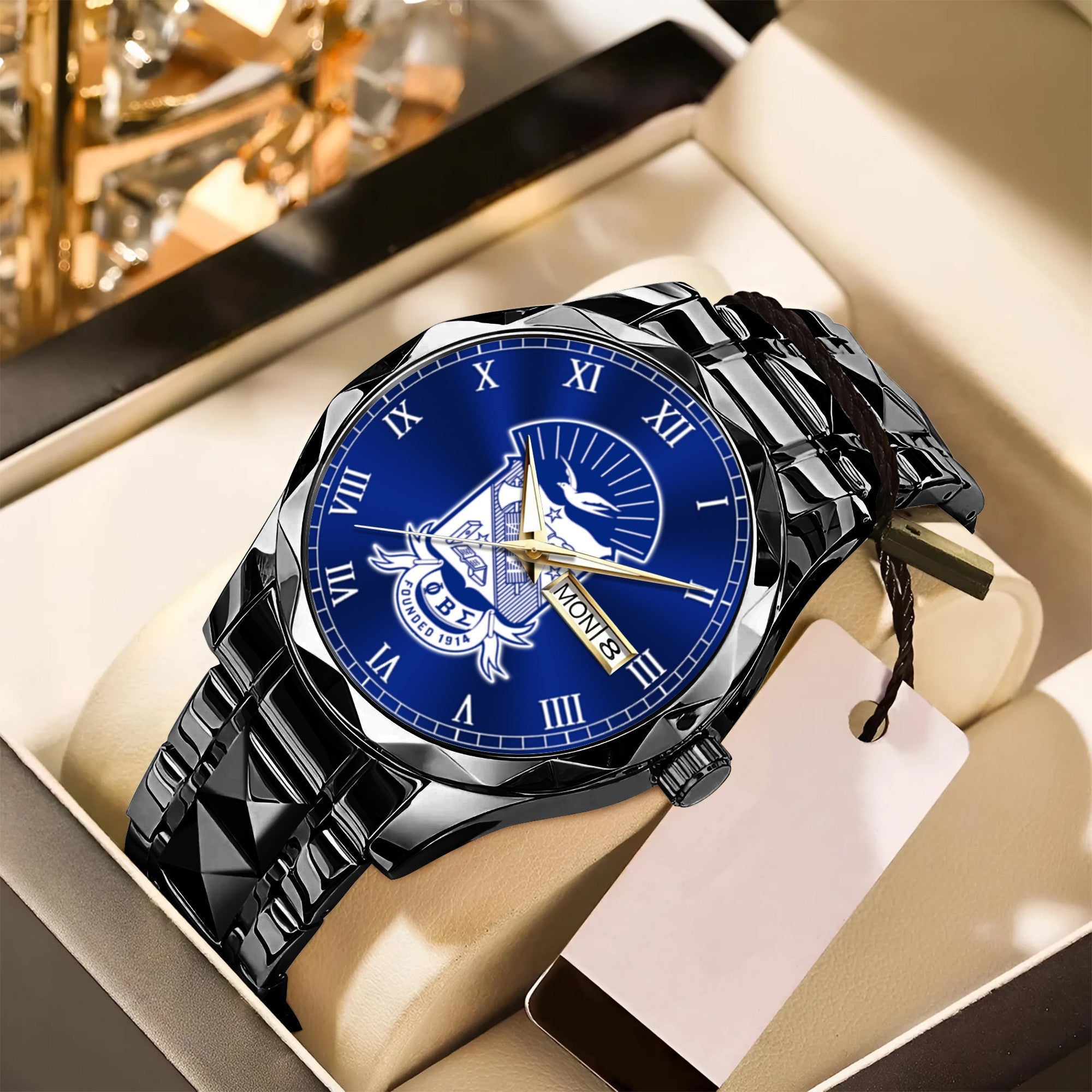 Greeklife Accessories - Phi Beta Sigma Fraternity Alloy Luxury Quartz Watch A31