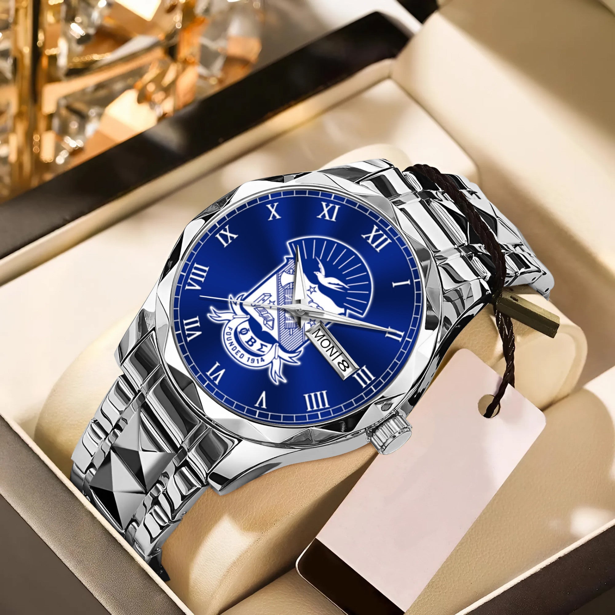Greeklife Accessories - Phi Beta Sigma Fraternity Alloy Luxury Quartz Watch A31