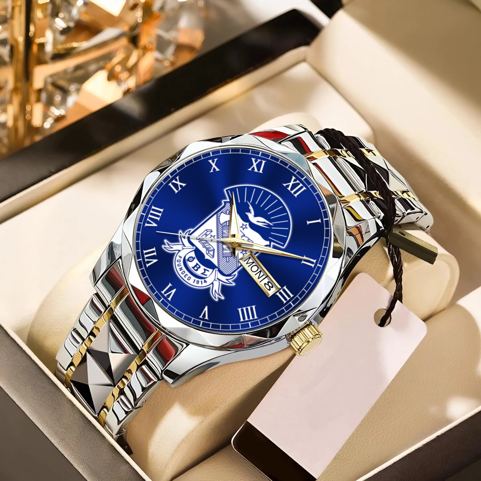 Greeklife Accessories - Phi Beta Sigma Fraternity Alloy Luxury Quartz Watch A31