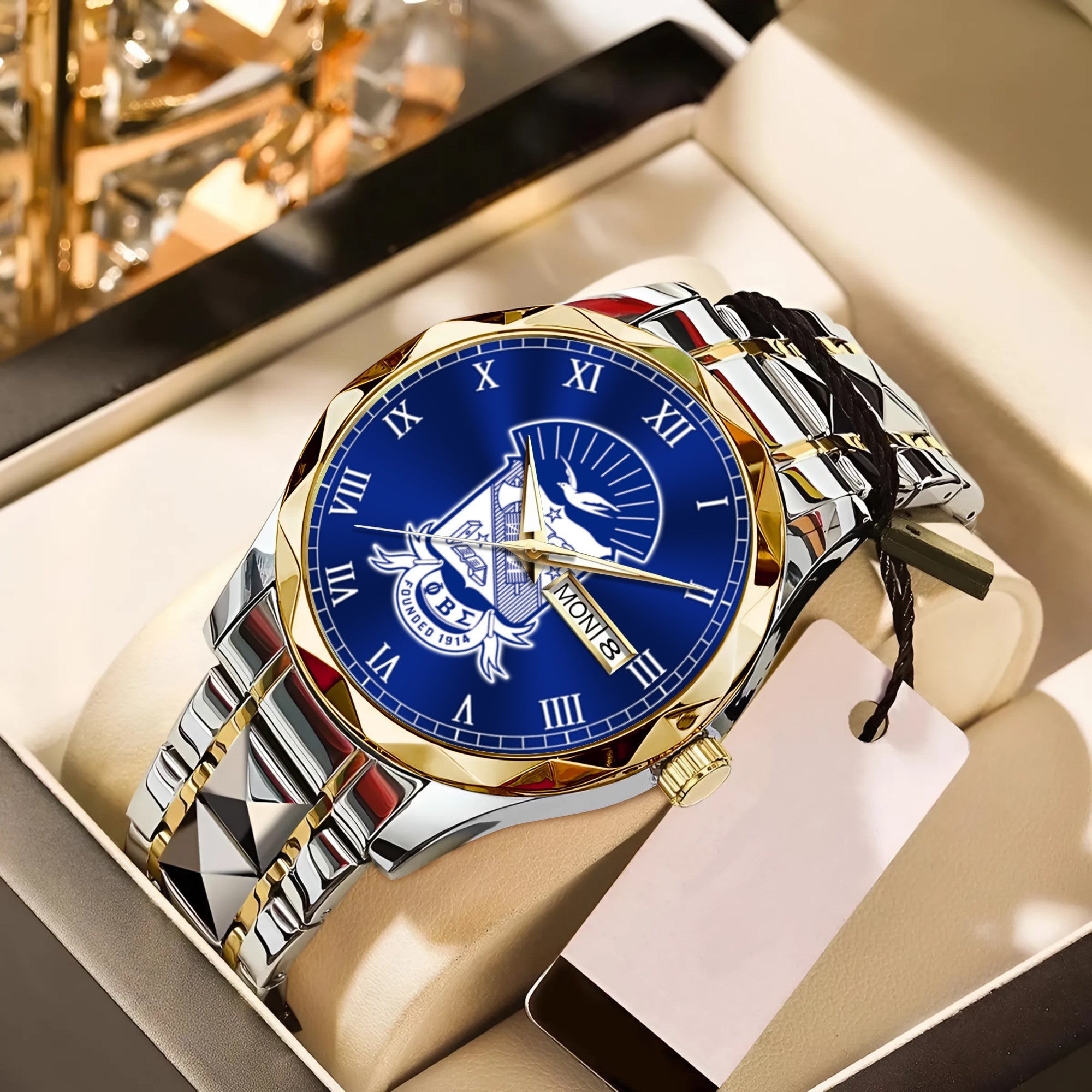 Greeklife Accessories - Phi Beta Sigma Fraternity Alloy Luxury Quartz Watch A31