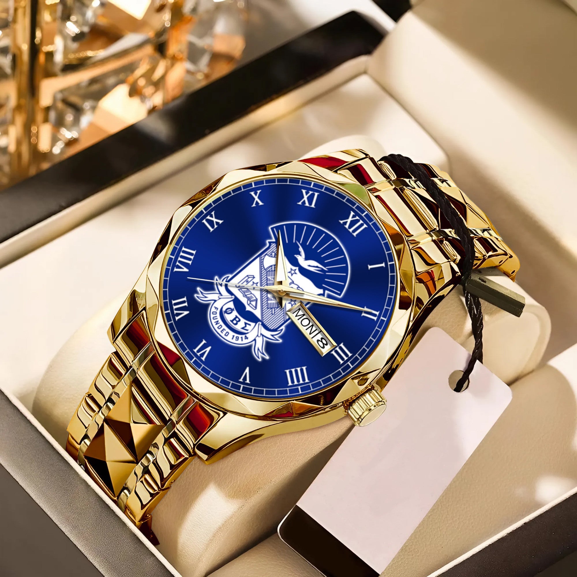 Greeklife Accessories - Phi Beta Sigma Fraternity Alloy Luxury Quartz Watch A31