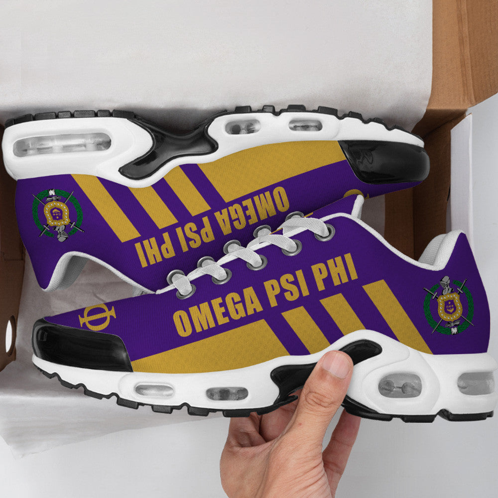 AfricaZone Shoes - Omega Psi Phi Shield 2 Cushion Sports Shoes A31 | Africazone.store