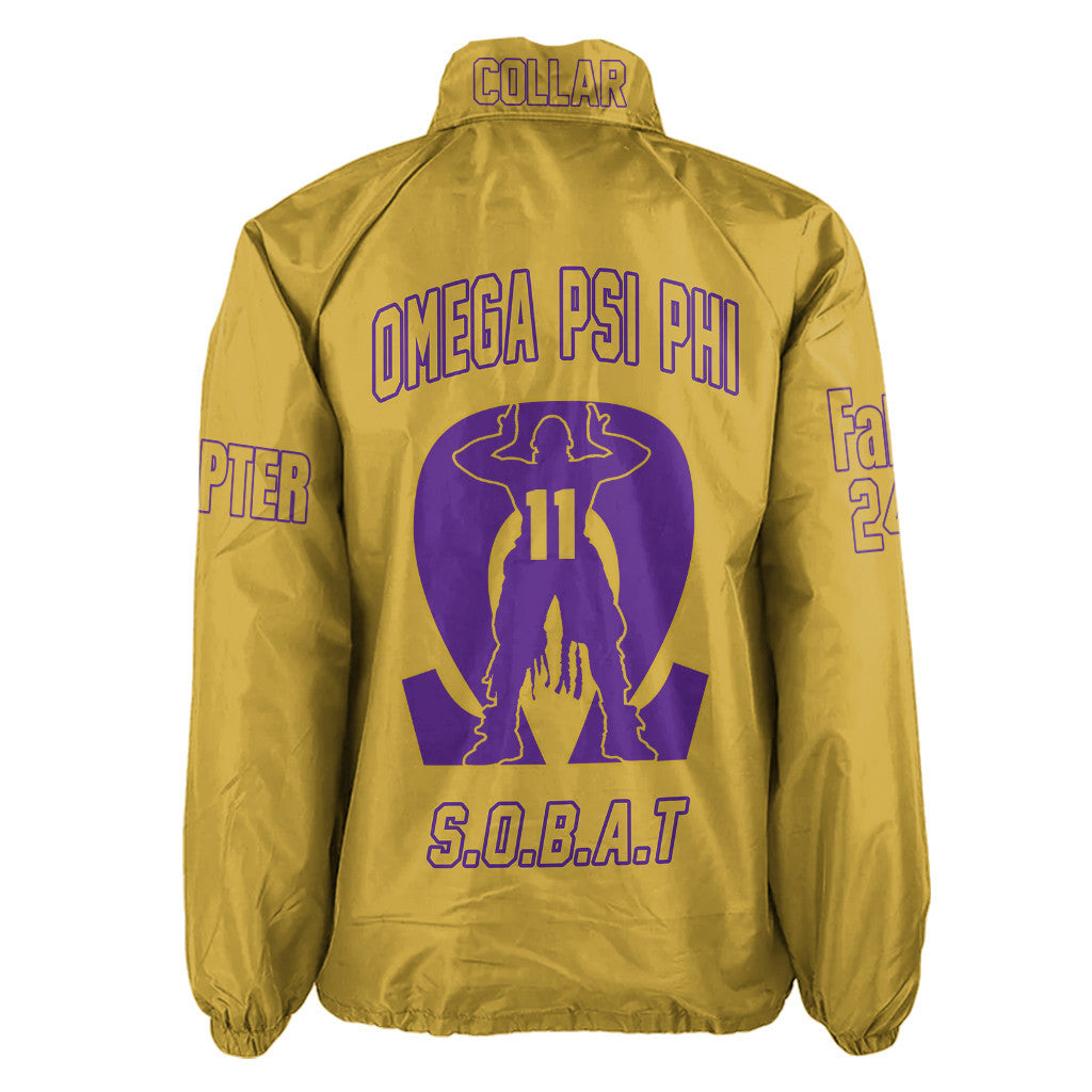 (Custom) AfricaZone Jacket - Omega Psi Phi Que Man Crossing Jacket A31 | Africazone.store