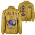 (Custom) AfricaZone Jacket - Omega Psi Phi Fraternity Knight Crossing Jacket A311 | Africazone.store