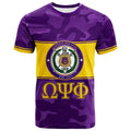 Africazone T-Shirt - Personalized Omega Psi Phi T-Shirt - Camo Version J5 | Africazone.store