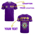 Africazone T-Shirt - Personalized Omega Psi Phi T-Shirt Simple J5 | Africazone.store