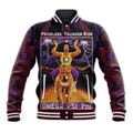 AfricaZone Jacket - OMEGA PSI PHI PRICELESS THUNDER RIDE BASEBALL JACKET J5 | Africazone.store