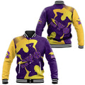 AfricaZone Jacket - Omega Psi Phi Fraternity Hand Sign Baseball Jacket J5 | Africazone.store