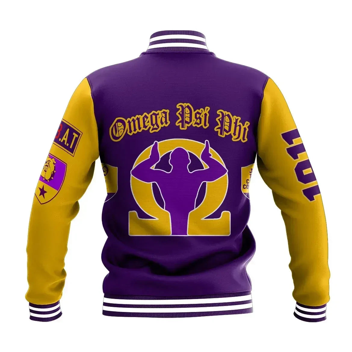 AfricaZone Jacket - Just Love Cooper Cole Man Omega Psi Phi Baseball Jacket J5 | Africazone.store