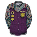 AfricaZone Jacket - Omega Psi Phi Mandala Baseball Jacket J5 | Africazone.store