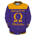 AfricaZone Jacket - Omega Psi Phi 10 Baseball Jacket J5 | Africazone.store