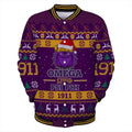 AfricaZone Jacket - Lux Omega Psi Phi King Of Bulldog 1911 Baseball Jacket J5 | Africazone.store