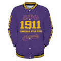 AfricaZone Jacket - Omega Psi Phi Ques Frat Baseball Jacket J5 | Africazone.store