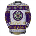 Lux Omega Psi Phi Since 1911 Baseball Jacket