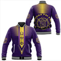 AfricaZone Jacket - Omega Psi Phi Fraternity Original Style Baseball Jacket J5 | Africazone.store