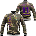 (Custom) AfricaZone Jacket - Omega Psi Phi Camouflage Baseball Jackets A31 | Africazone.store